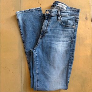 AG Adriano Goldschmied High Rise Blue Jeans